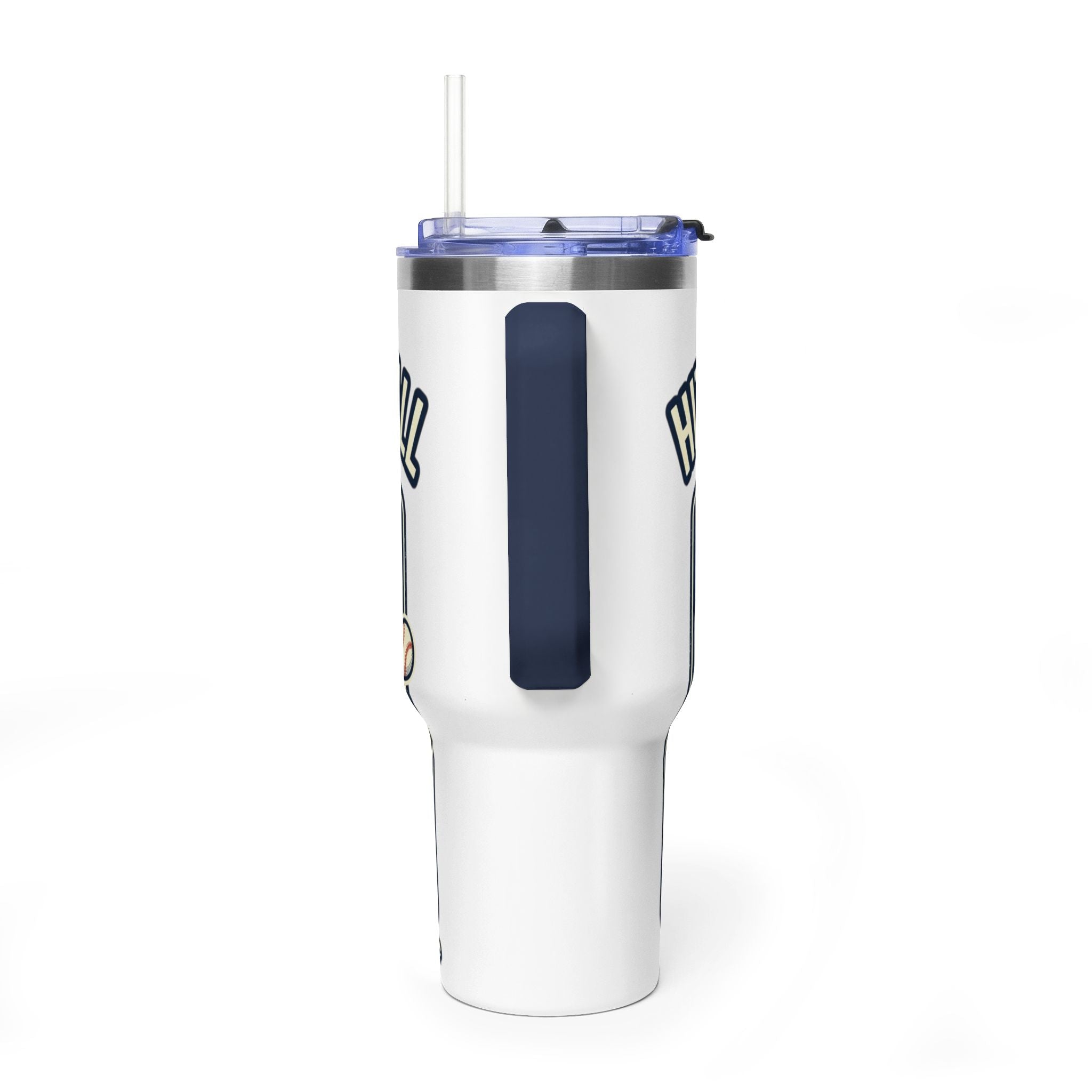 40oz Baseball Tumbler – “Hit the Dang Ball” Vacuum Insulated Travel Mug