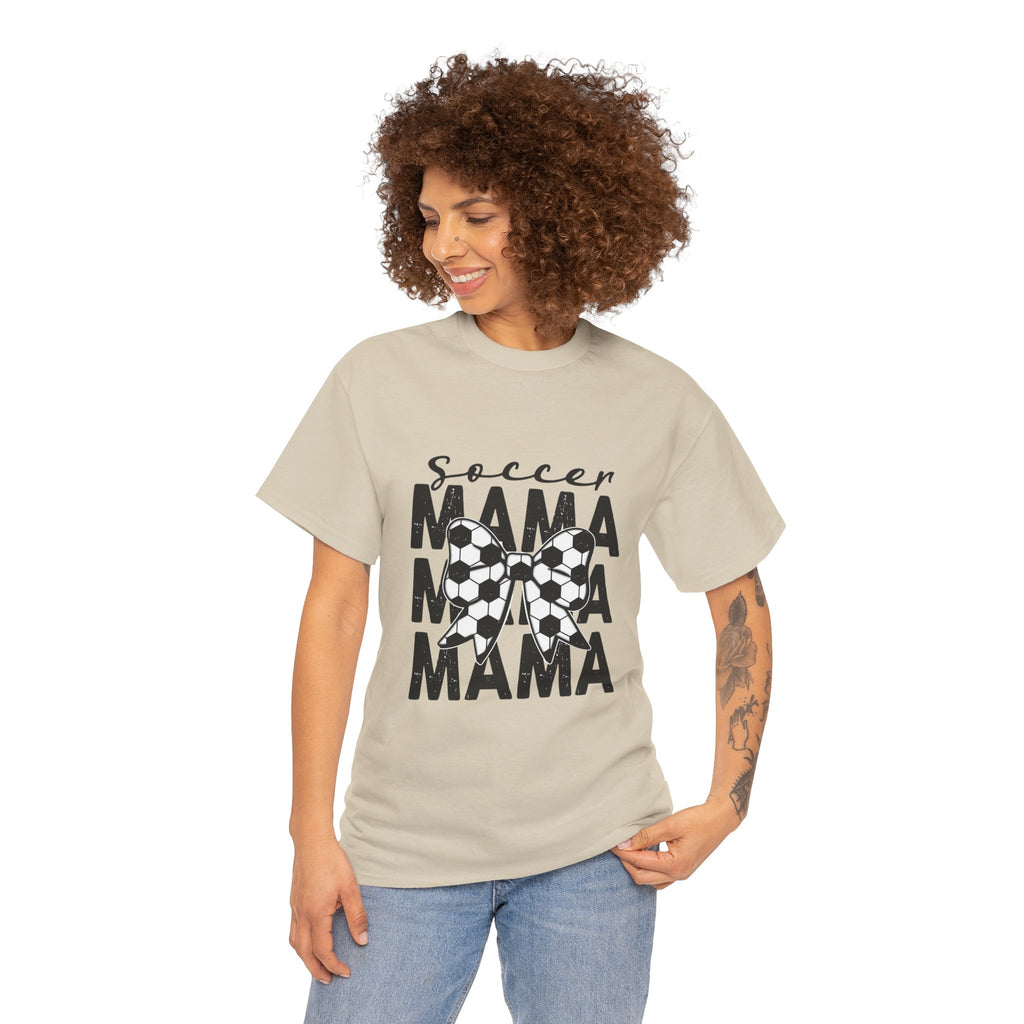 Soccer Mama Tee – Graphic Soccer Ball Mom Shirt